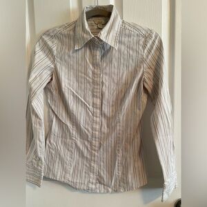 Jacob, fitted, Stretchy, cotton Blouse, Size small